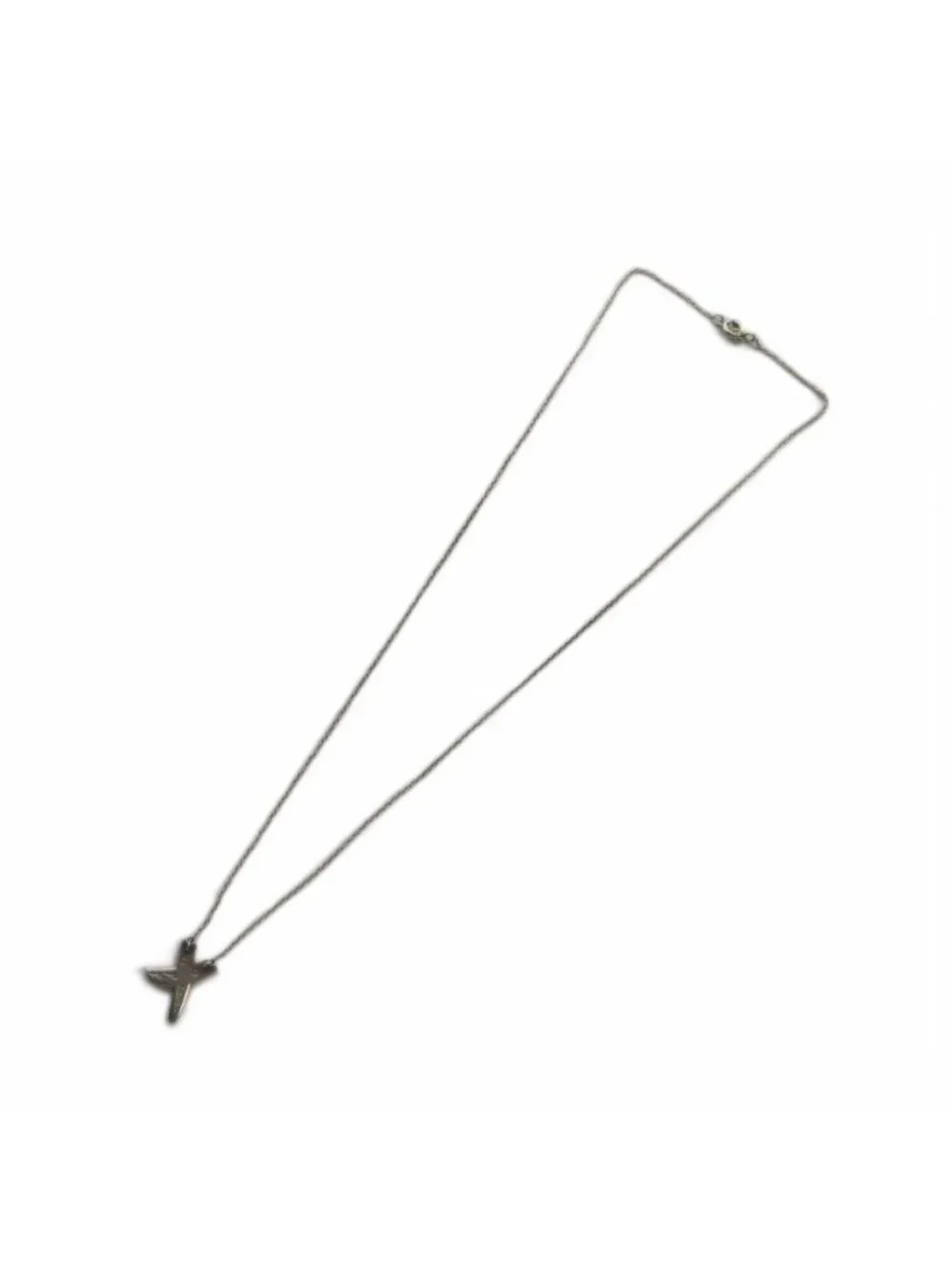 Tiffany & Co Kiss Graffiti Pendant Logo Silver